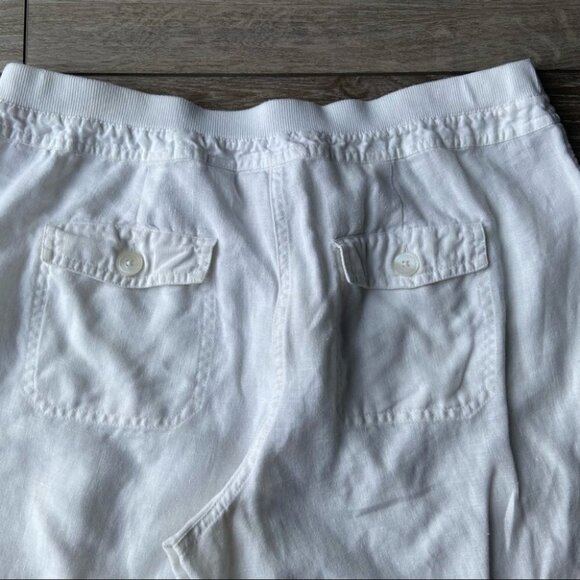 Chico’s Linen Relaxed Fit Cropped Length Pants - Picture 15 of 16